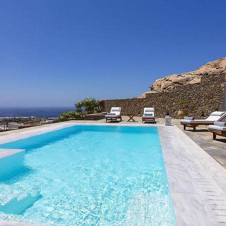 Elia Sea View Luxury Villa Bagian luar foto
