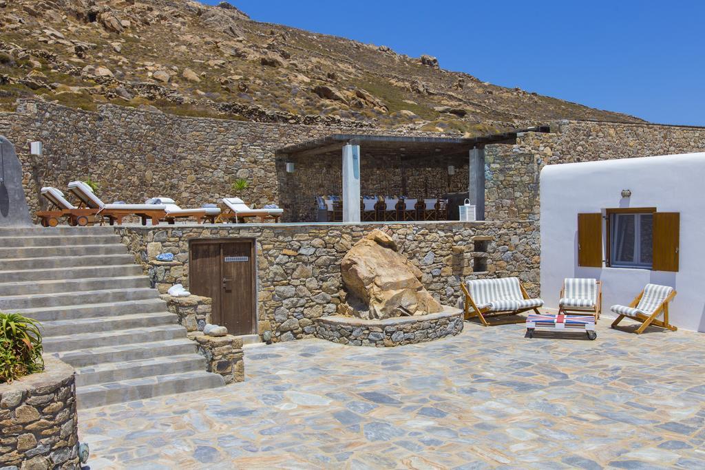 Elia Sea View Luxury Villa Bagian luar foto