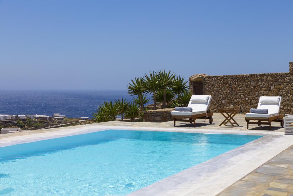 Elia Sea View Luxury Villa Bagian luar foto