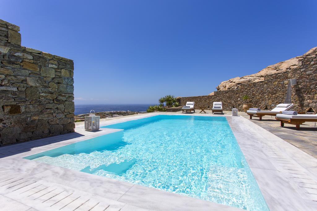 Elia Sea View Luxury Villa Bagian luar foto