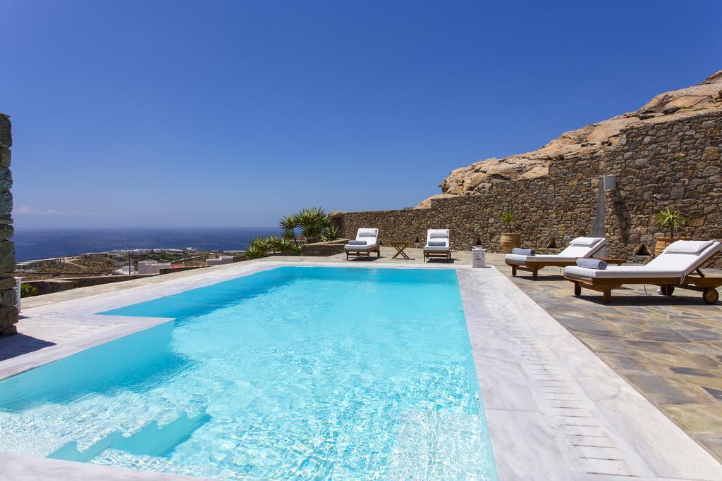 Elia Sea View Luxury Villa Bagian luar foto
